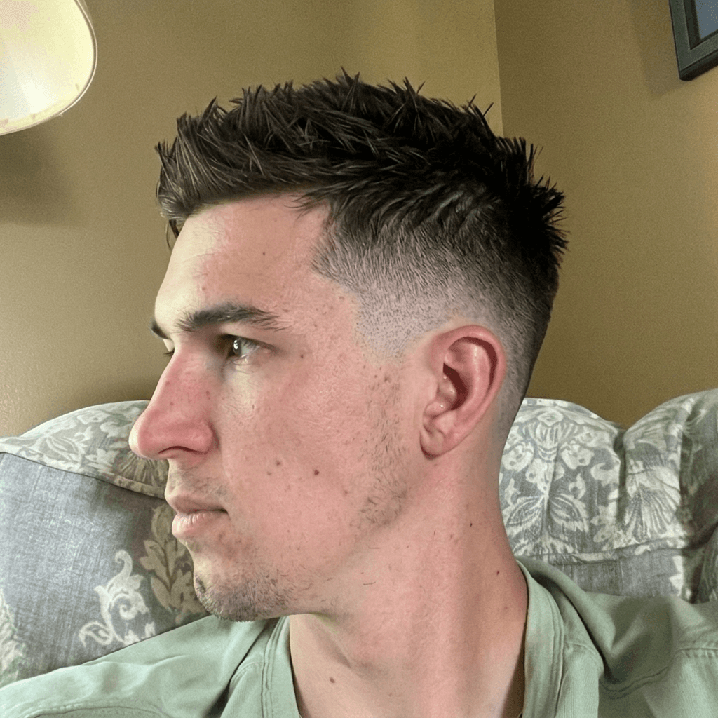 After: Textured crop